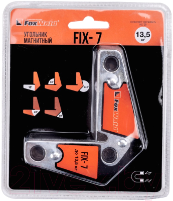 Магнитный фиксатор FoxWeld Fix-7 / 6006