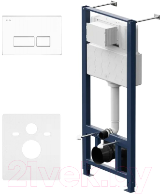 Унитаз подвесной с инсталляцией AM.PM Awe FlashClean IS47001.111700