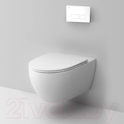 Унитаз подвесной с инсталляцией AM.PM Awe FlashClean IS47001.111700