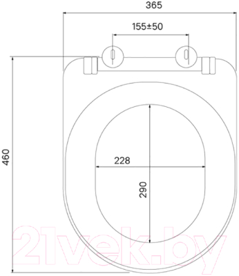 Сиденье для унитаза IDDIS Soft Close 097DPSEi31