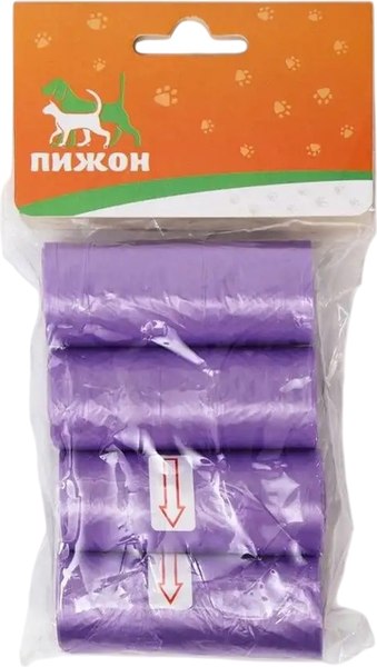 Пакеты для выгула собак Пижон 29х21см - фото
