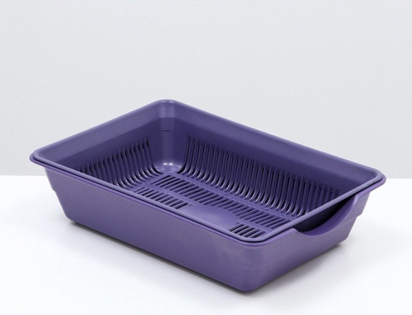 Туалет-лоток Сибирская кошка №4 с сеткой