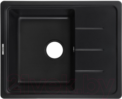Мойка кухонная ZORG Apollo 65 (черный оникс) - фото
