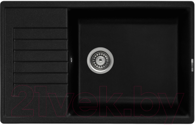 Мойка кухонная ZORG Dello 78 (черный оникс) - фото