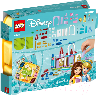 Конструктор Lego Disney Творческие замки принцесс 43219