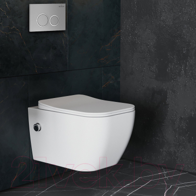 Унитаз подвесной с инсталляцией Roxen StounFix Slim 533185