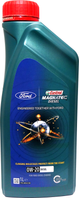 Моторное масло Ford Castrol Magnatec Diesel 0W20 / 15F73D - фото