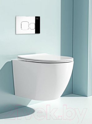 Унитаз подвесной с инсталляцией Roxen StounFix Dual Fresh 546881