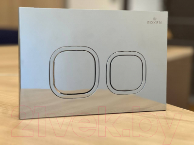 Унитаз подвесной с инсталляцией Roxen StounFix Dual Fresh 546881