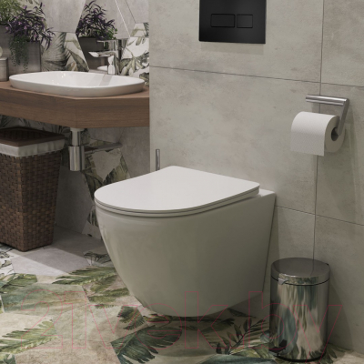 Унитаз подвесной с инсталляцией Roxen StounFix Dual Fresh 577729