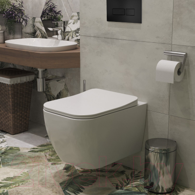 Унитаз подвесной с инсталляцией Roxen StounFix Dual Fresh 579341