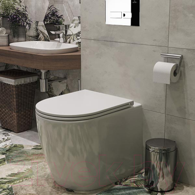 Унитаз подвесной с инсталляцией Roxen StounFix Dual Fresh 583589