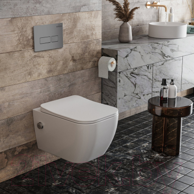 Унитаз подвесной с инсталляцией Roxen StounFix Slim 608961