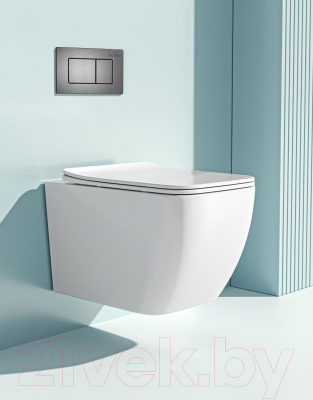 Унитаз подвесной с инсталляцией Roxen StounFix Dual Fresh 616329