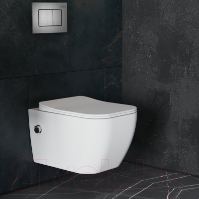 Унитаз подвесной с инсталляцией Roxen StounFix Slim 623444