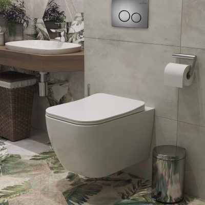 Унитаз подвесной с инсталляцией Roxen StounFix Dual Fresh 625840