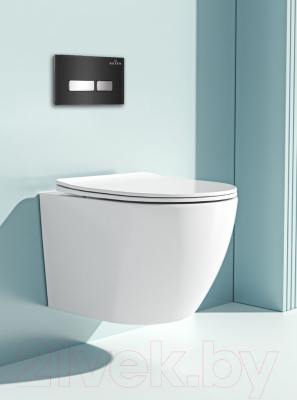 Унитаз подвесной с инсталляцией Roxen StounFix Dual Fresh 642915