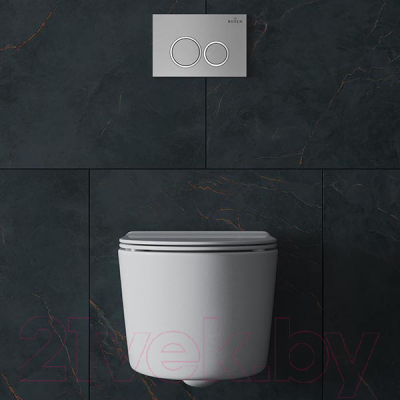 Унитаз подвесной с инсталляцией Roxen StounFix Dual Fresh 915792