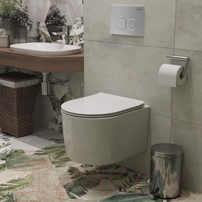 Унитаз подвесной с инсталляцией Roxen StounFix Dual Fresh 915792