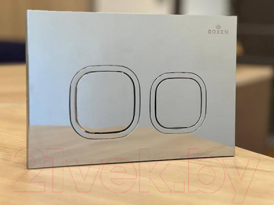 Унитаз подвесной с инсталляцией Roxen StounFix Dual Fresh 918025