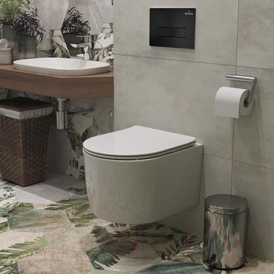 Унитаз подвесной с инсталляцией Roxen StounFix Dual Fresh 921358