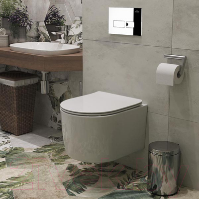 Унитаз подвесной с инсталляцией Roxen StounFix Dual Fresh 932469