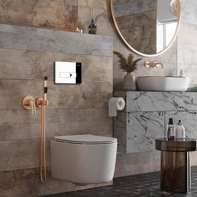 Унитаз подвесной с инсталляцией Roxen StounFix Dual Fresh 932469