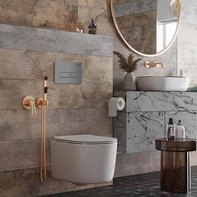 Унитаз подвесной с инсталляцией Roxen StounFix Dual Fresh 943570