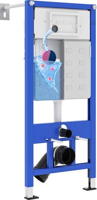 Унитаз подвесной с инсталляцией Roxen StounFix Slim 942567