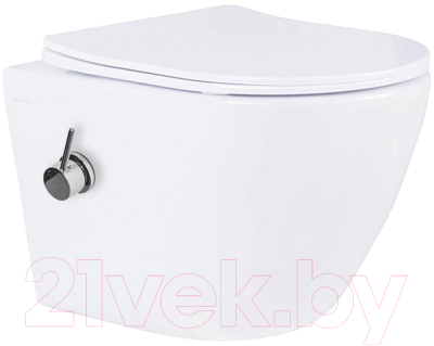 Унитаз подвесной с инсталляцией Roxen StounFix Slim 962282