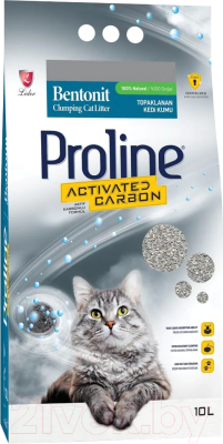 Наполнитель для туалета PROLINE Activated Carbon С активированным углем - фото