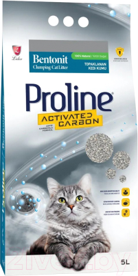 Наполнитель для туалета PROLINE Activated Carbon С активированным углем - фото