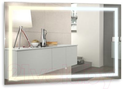 Зеркало Silver Mirrors Ливия ТХ 120x80 / LED-00002892