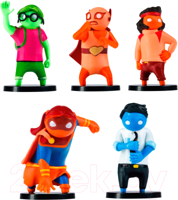 Набор фигурок коллекционных Gang Beasts Красный герой в плаще / GB2040-C - фото