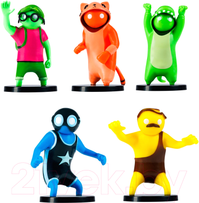 Набор фигурок коллекционных Gang Beasts Синий герой рестлер / GB2040-A - фото