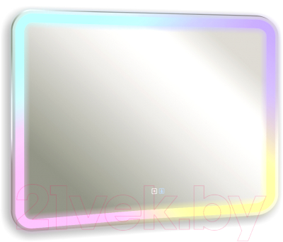 Зеркало Silver Mirrors Stiv Neo RGB 91.5x68.5 / LED-00002888 - фото