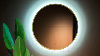 Зеркало Silver Mirrors Monaco Gold D100 / LED-00002767