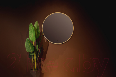 Зеркало Silver Mirrors Monaco Gold D100 / LED-00002767