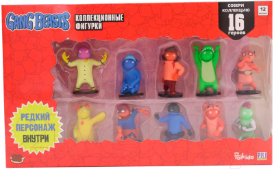 Набор фигурок коллекционных Gang Beasts Deluxe / GB2080-A - фото