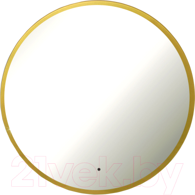 Зеркало Silver Mirrors Monaco Gold D77 / LED-00002766 - фото