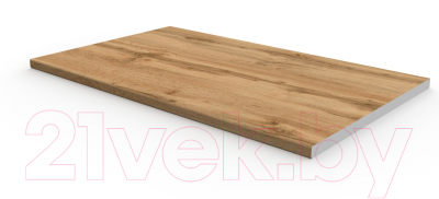 Кухонный гарнитур Интермебель Микс Топ-17 1.9x1.7м правая (белый премиум/дуб крафт золотой/дуб вотан)