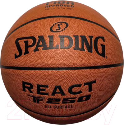 Баскетбольный мяч Spalding React TF-250 / 76-968z - фото