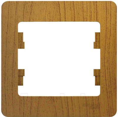 Рамка для выключателей и розеток Systeme (Schneider) Electric Glossa GSL000501 - фото