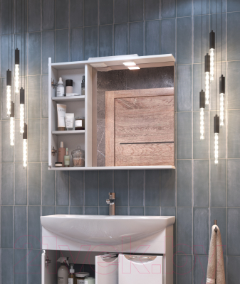 Шкаф с зеркалом для ванной Vigo Callao 800 L