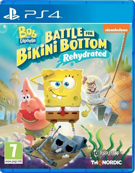 Игра для игровой консоли PlayStation 4 Spongebob SquarePants: Battle for Bikini Bottom Rehydrated - фото