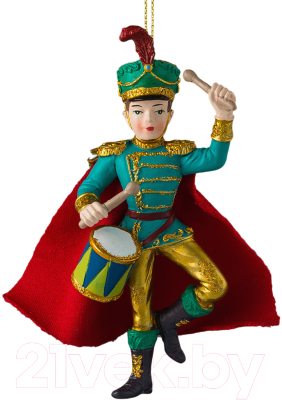 Елочная игрушка Erich Krause Decor. Оловянный солдатик / 56227 - фото