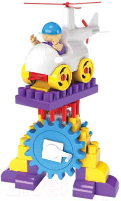 Конструктор Bauer Luna Park Аттракцион Заводной Вертолет / 978