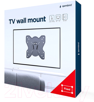 Кронштейн для телевизора Gembird WM-42F-03