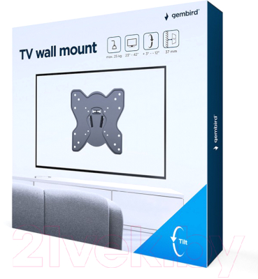 Кронштейн для телевизора Gembird WM-42T-03