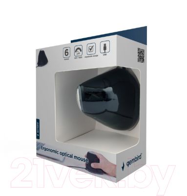 Мышь Gembird MUS-ERGO-03